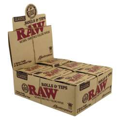 Papel Raw Single Wide Classic, papel pequeño para fumar lo justo