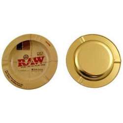 Cenicero Metal RAW Regal Original Negro - CBD Shop España