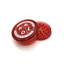 Grinder rouge logo blanche...