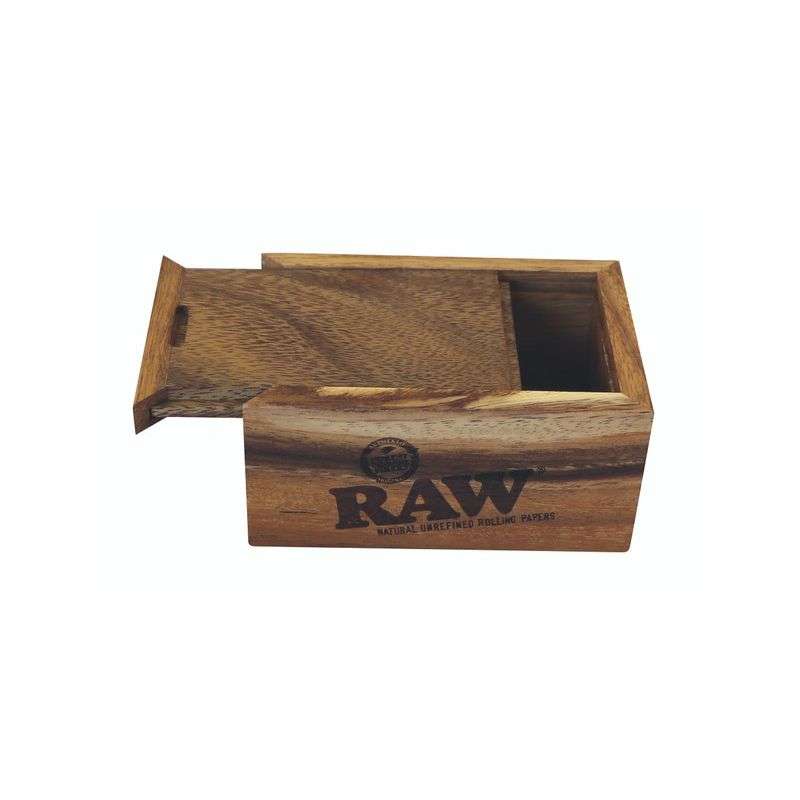 Raw Caja Madera Acacia Slide