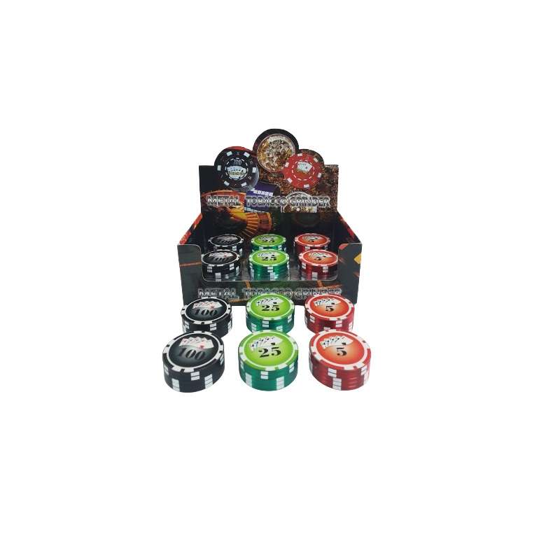 Grinder ficha de poker 40mm 18 Grinders