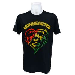 Camiseta Lionhearted Negra...