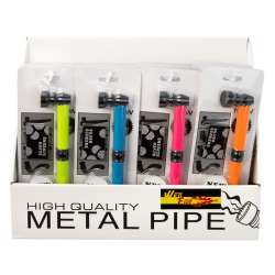 Pipas de Metal Colores...